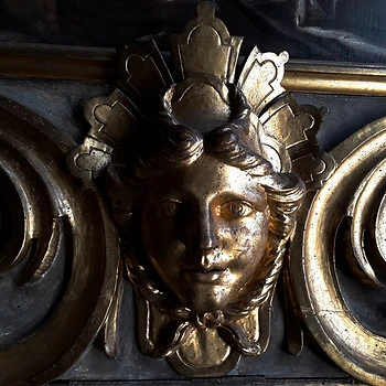 mascaron doré