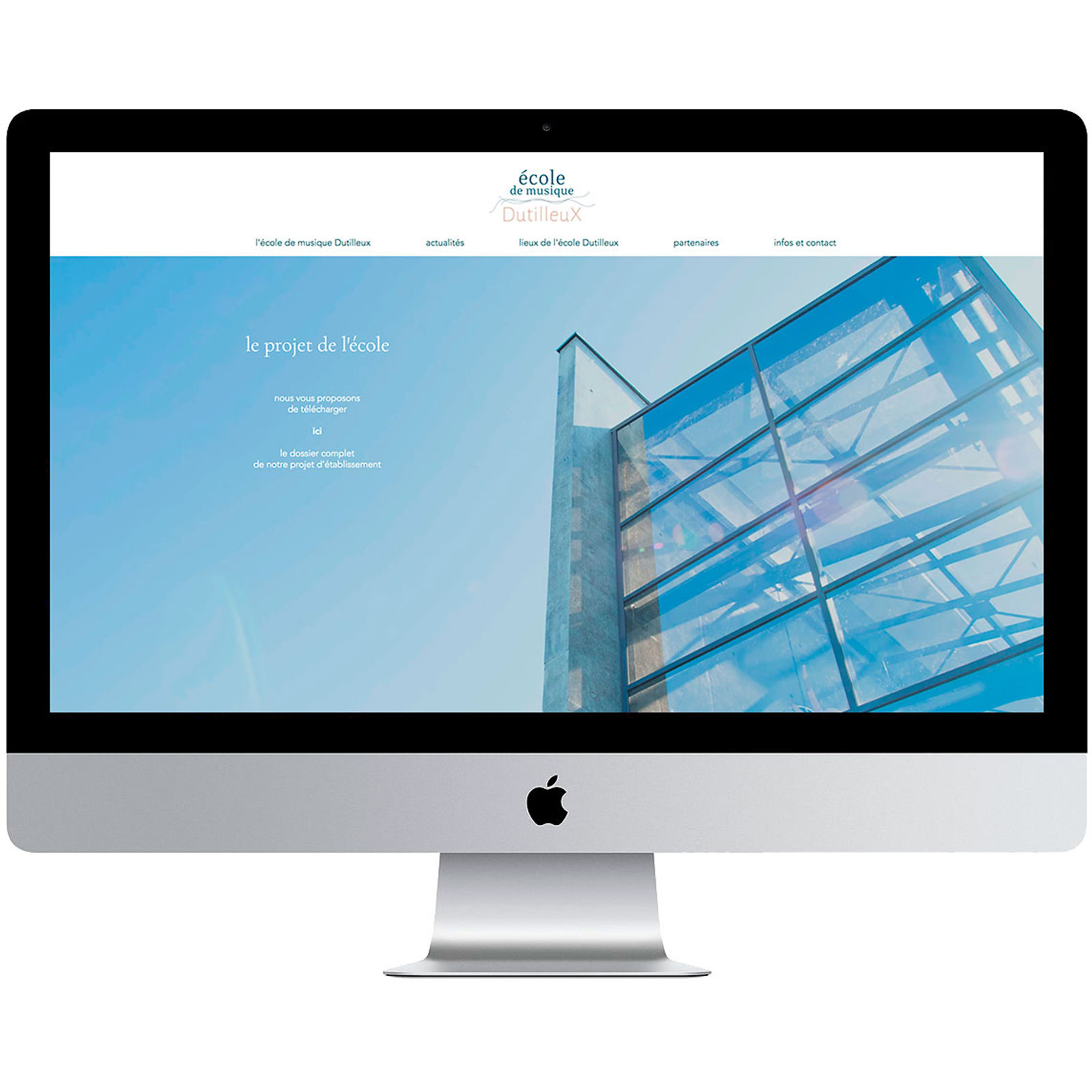 site-internet-dutilleux-projet