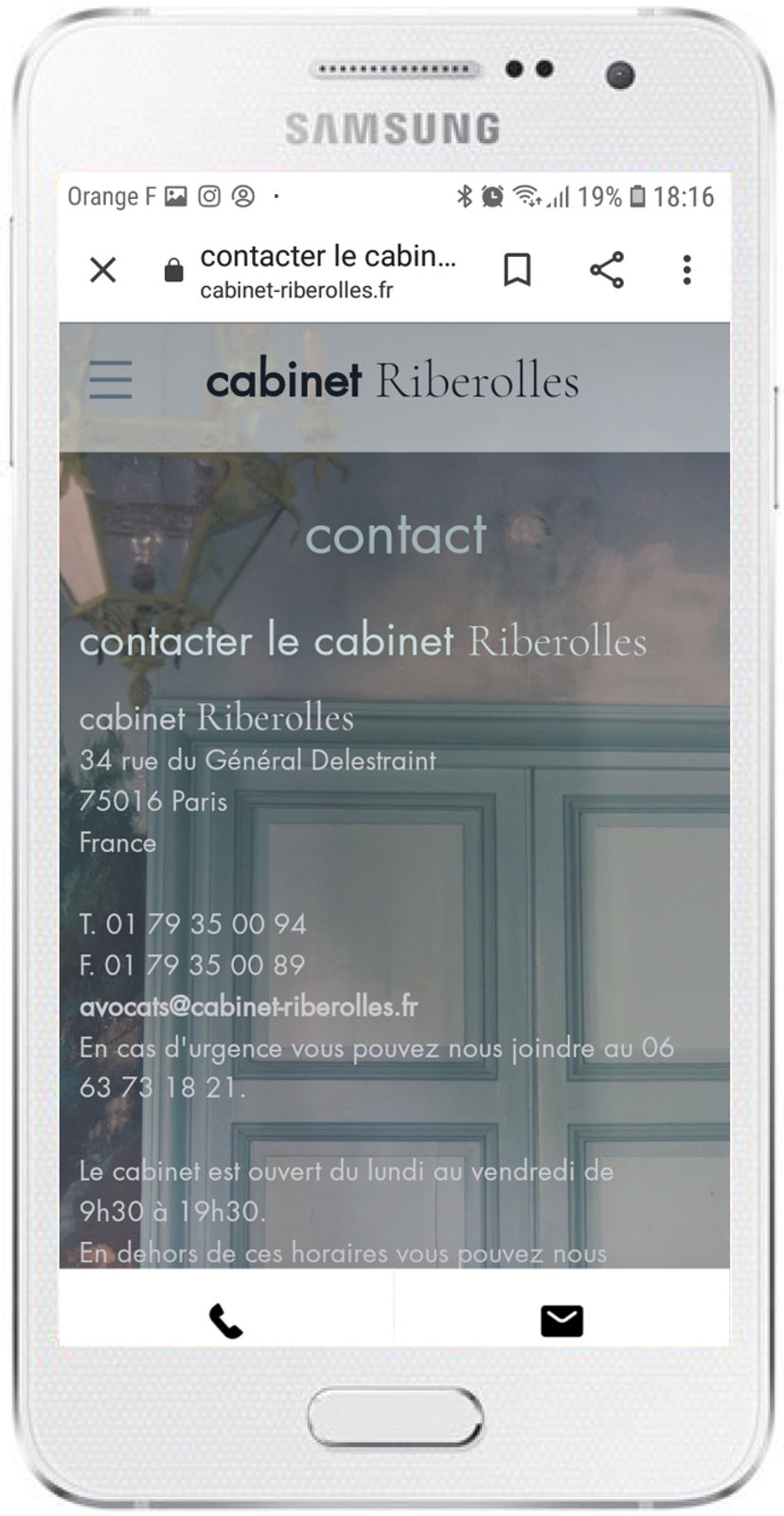 page site mobile