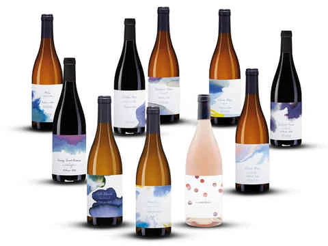 bouteilles de vin