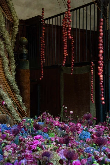 fleurs et pommes