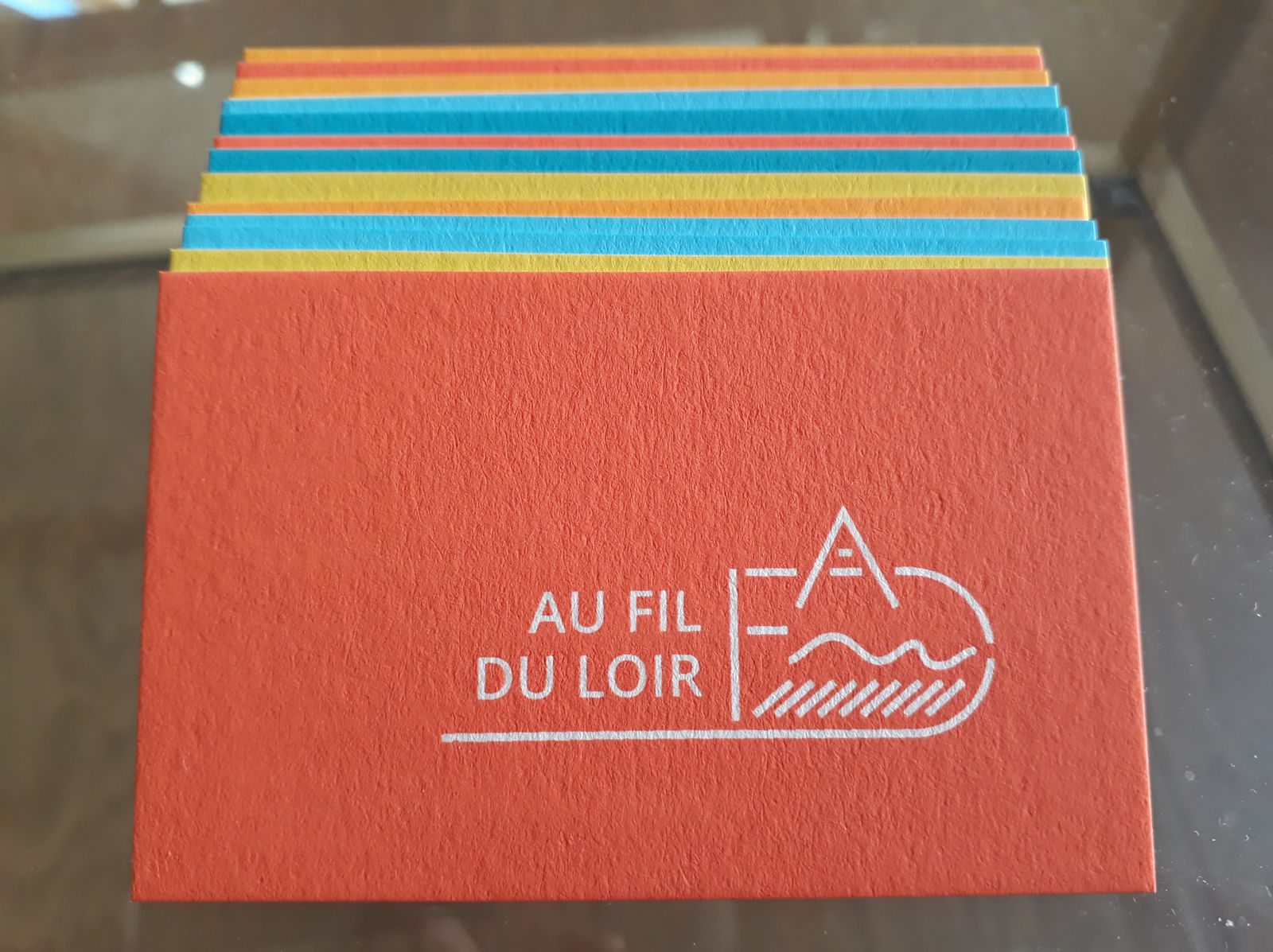 carte de visite serigraphie