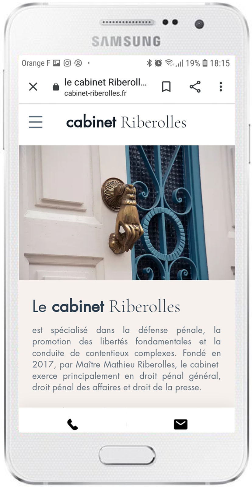 page site mobile
